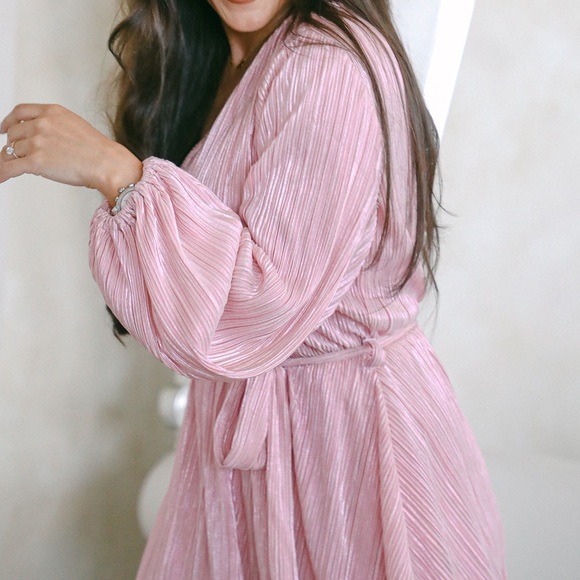 REVOLVE Bellissa Pleat Dress (SOLD OUT) - Picture 6 of 6